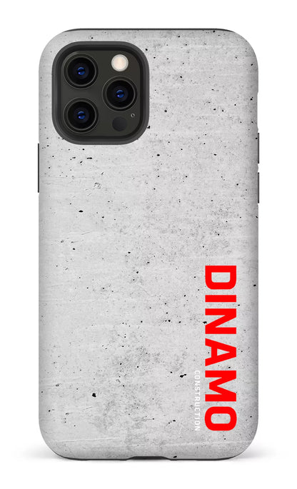iPhone 12 Pro Tough Matte Dinamo Gris x Logo Rouge -