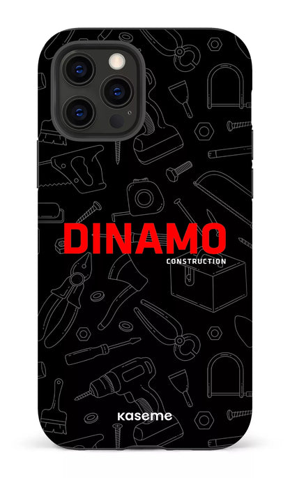 iPhone 12 Pro Tough Matte Dinamo Noir -