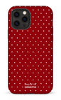 iPhone 12 Pro Tough Matte Ditsy Rouge x Mallette -