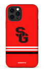 iPhone 12 Pro Tough Matte Dragons PSG Rouge -
