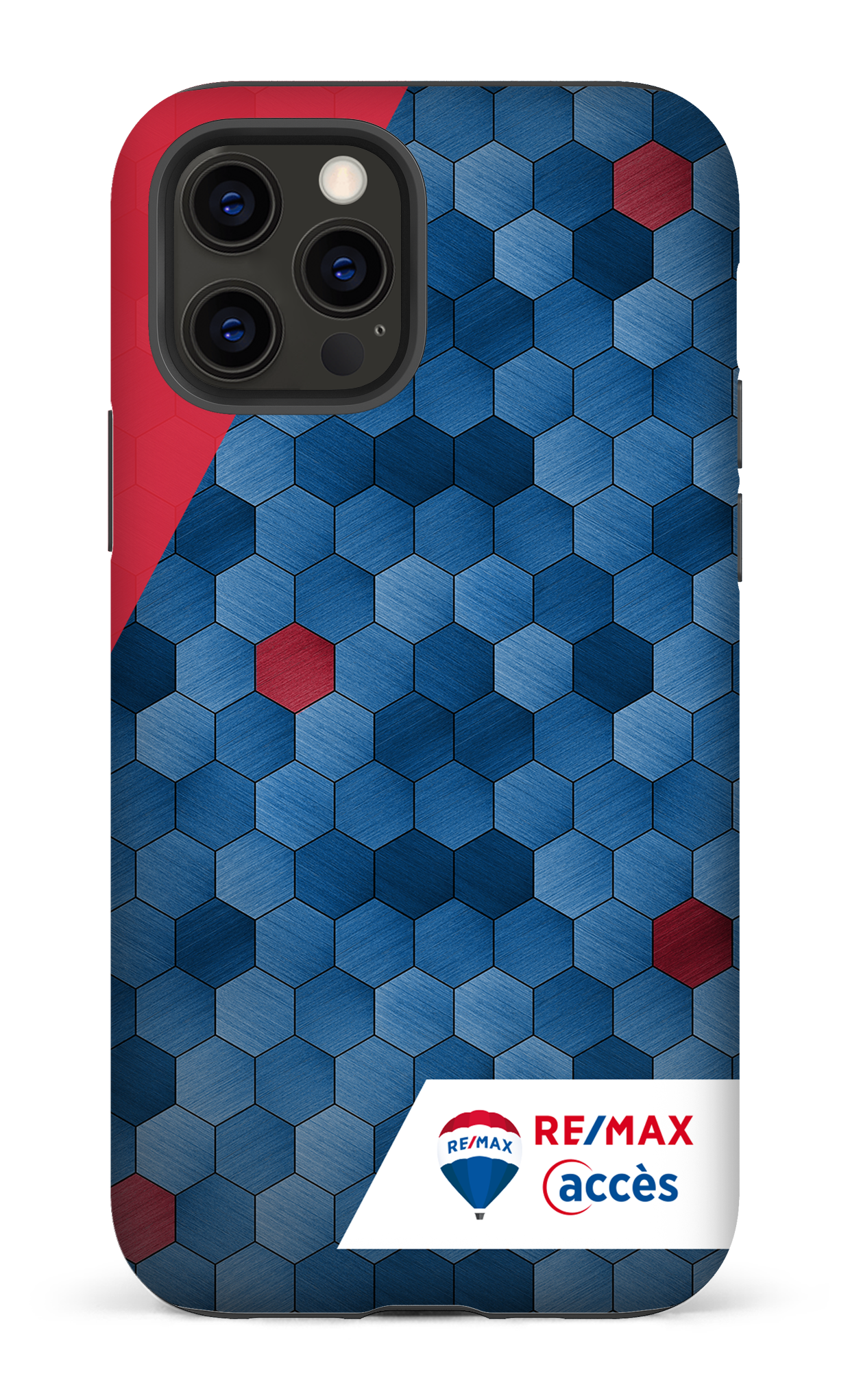 iPhone 12 Pro Tough Matte Exagones texturés -