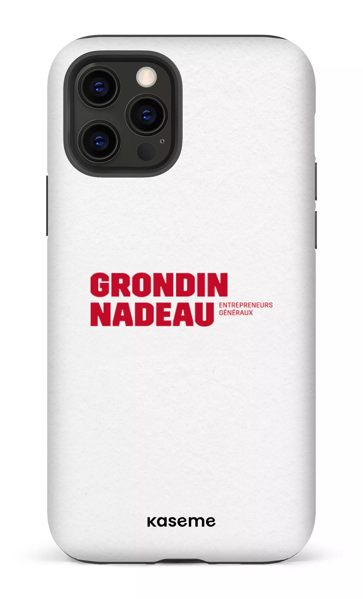 iPhone 12 Pro Tough Matte GN Blanc -