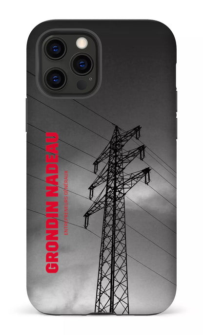 iPhone 12 Pro Tough Matte GN Électricité -