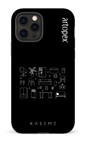 iPhone 12 Pro Tough Matte L'essentiel noir par Artopex -