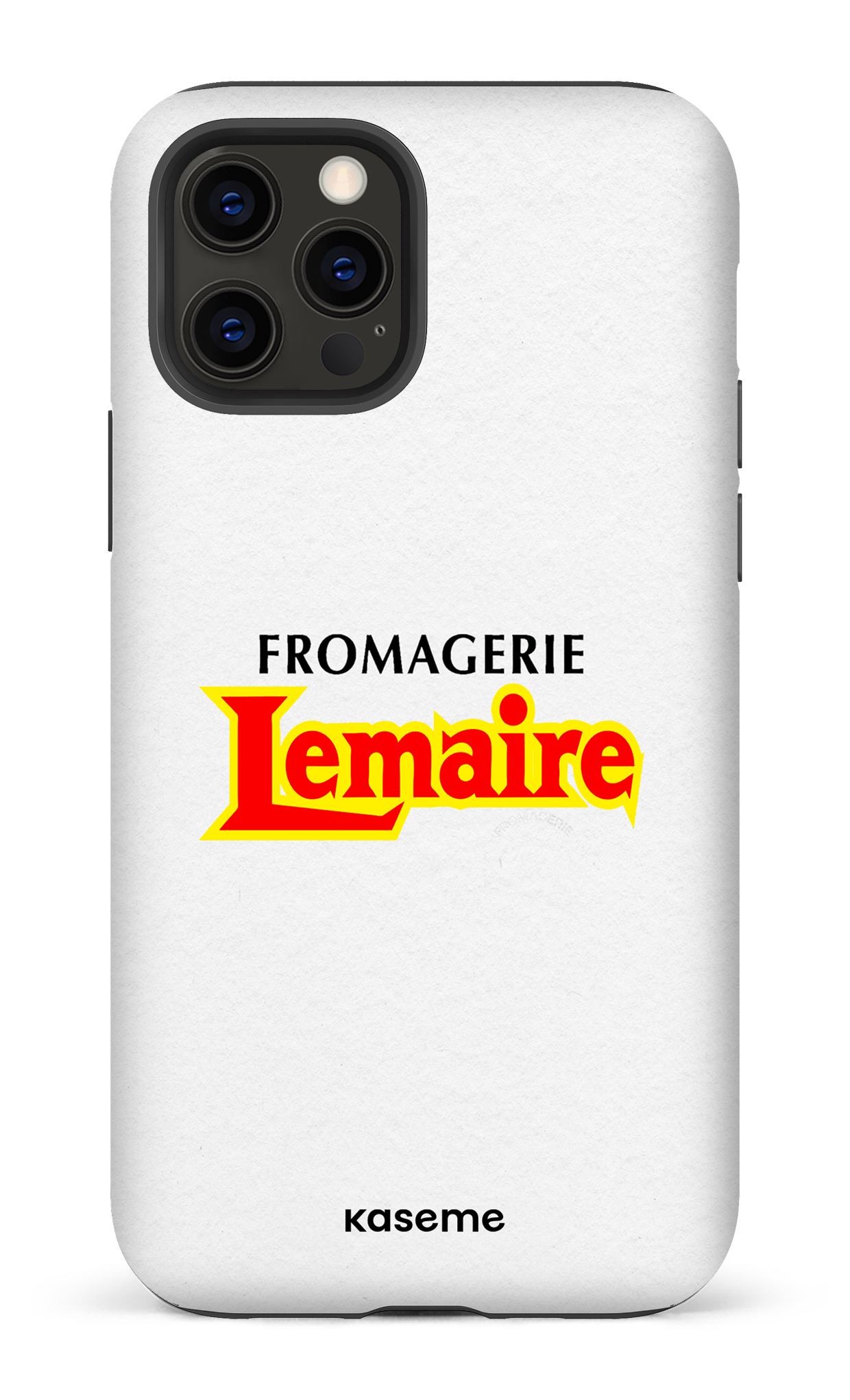 iPhone 12 Pro Tough Matte Lemaire Blanc -