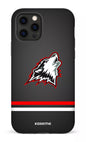 iPhone 12 Pro Tough Matte Les Huskies Gris -