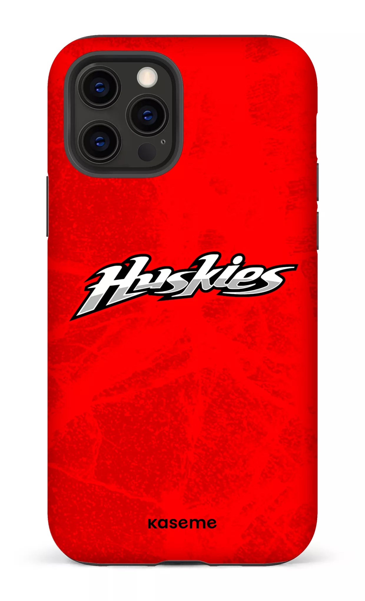 iPhone 12 Pro Tough Matte Les Huskies Rouge -