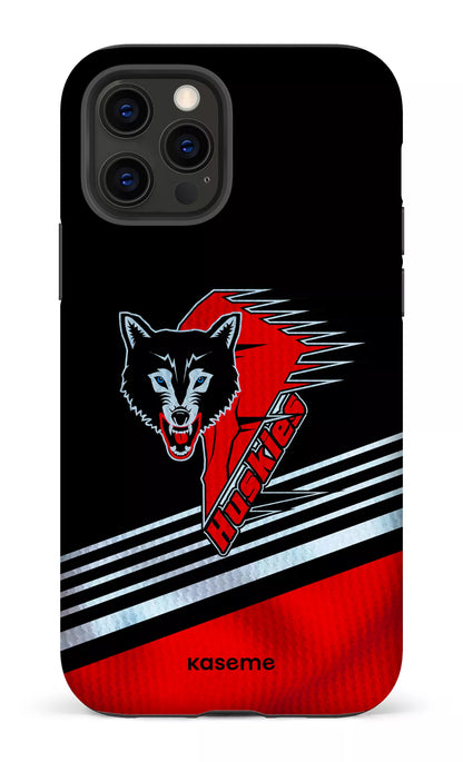 iPhone 12 Pro Tough Matte Les Huskies Vintage -