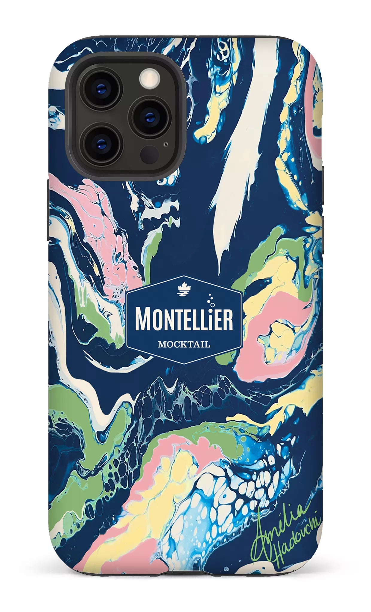 iPhone 12 Pro Tough Matte Montellier Mocktail x Amélia Hadouchi -