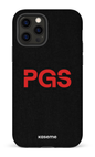 iPhone 12 Pro Tough Matte PGS Noir&Rouge -