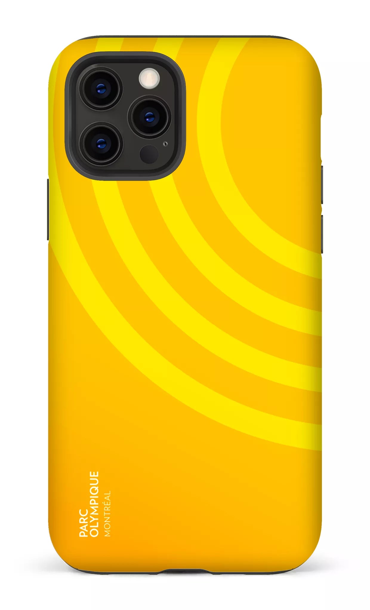 iPhone 12 Pro Tough Matte Parc Olympique - Logo Jaune -