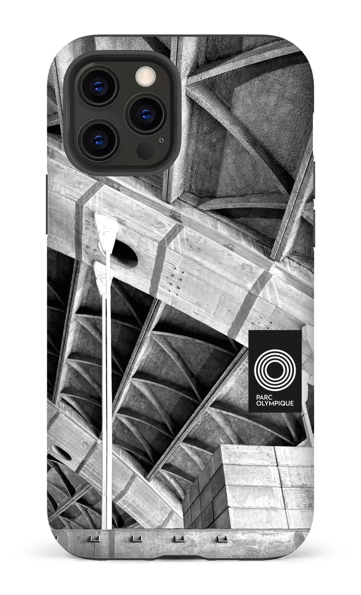 iPhone 12 Pro Tough Matte Parc Olympique - Photo Structure -