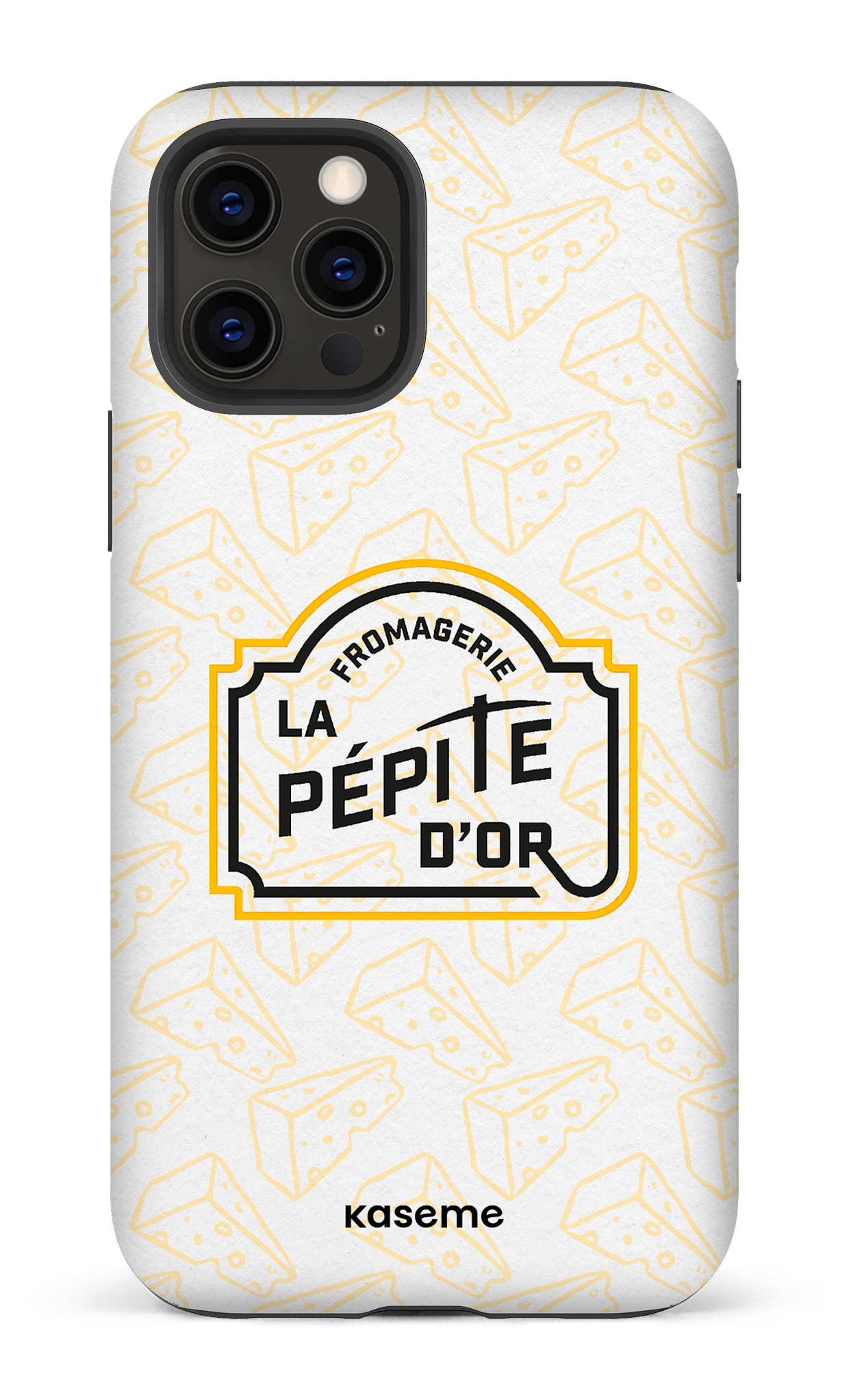 iPhone 12 Pro Tough Matte Pépite x Fromages Blanc -