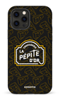 iPhone 12 Pro Tough Matte Pépite x Fromages Noir -