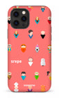iPhone 12 Pro Tough Matte Personnages Saumon -