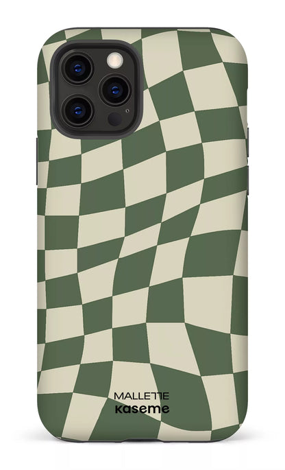 iPhone 12 Pro Tough Matte Phoenix Vert x Mallette -