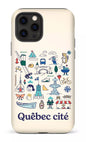 iPhone 12 Pro Tough Matte Québec illustré -