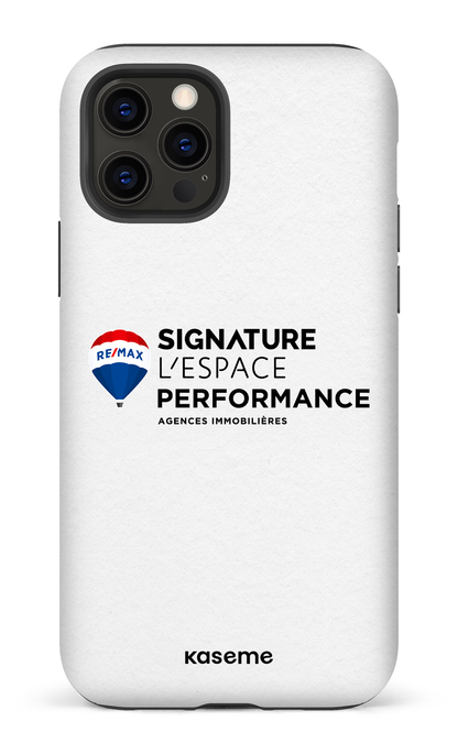iPhone 12 Pro Tough Matte Remax Signature L'Espace & Performance Blanc -