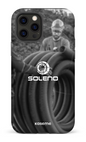 iPhone 12 Pro Tough Matte Soleno tuyau N&B -
