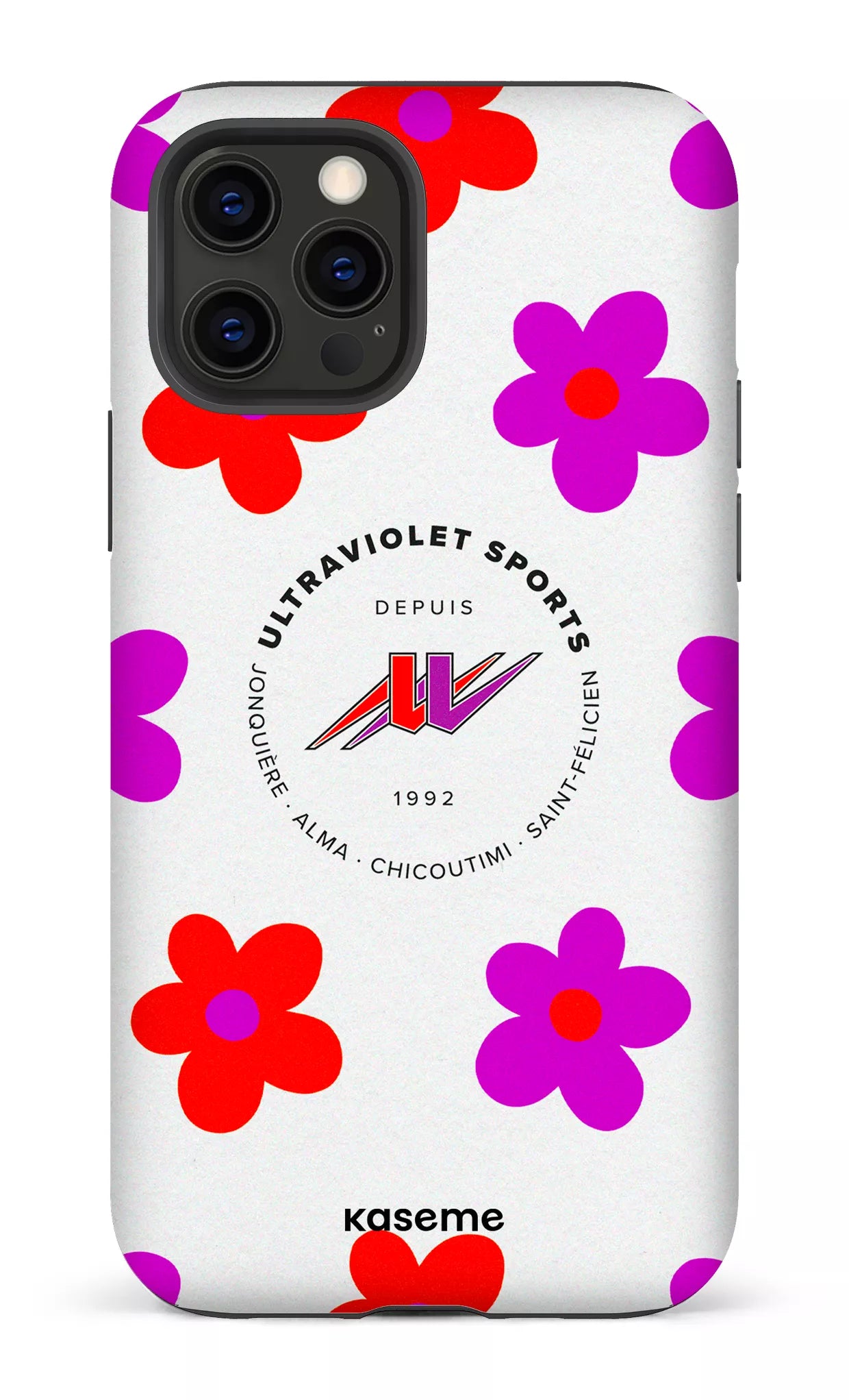 iPhone 12 Pro Tough Matte UltraViolet Fleurs -