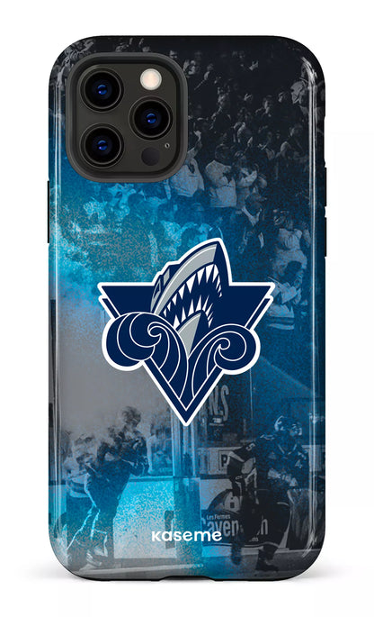 iPhone 12 Pro Tough Océanic Logo & Foule -