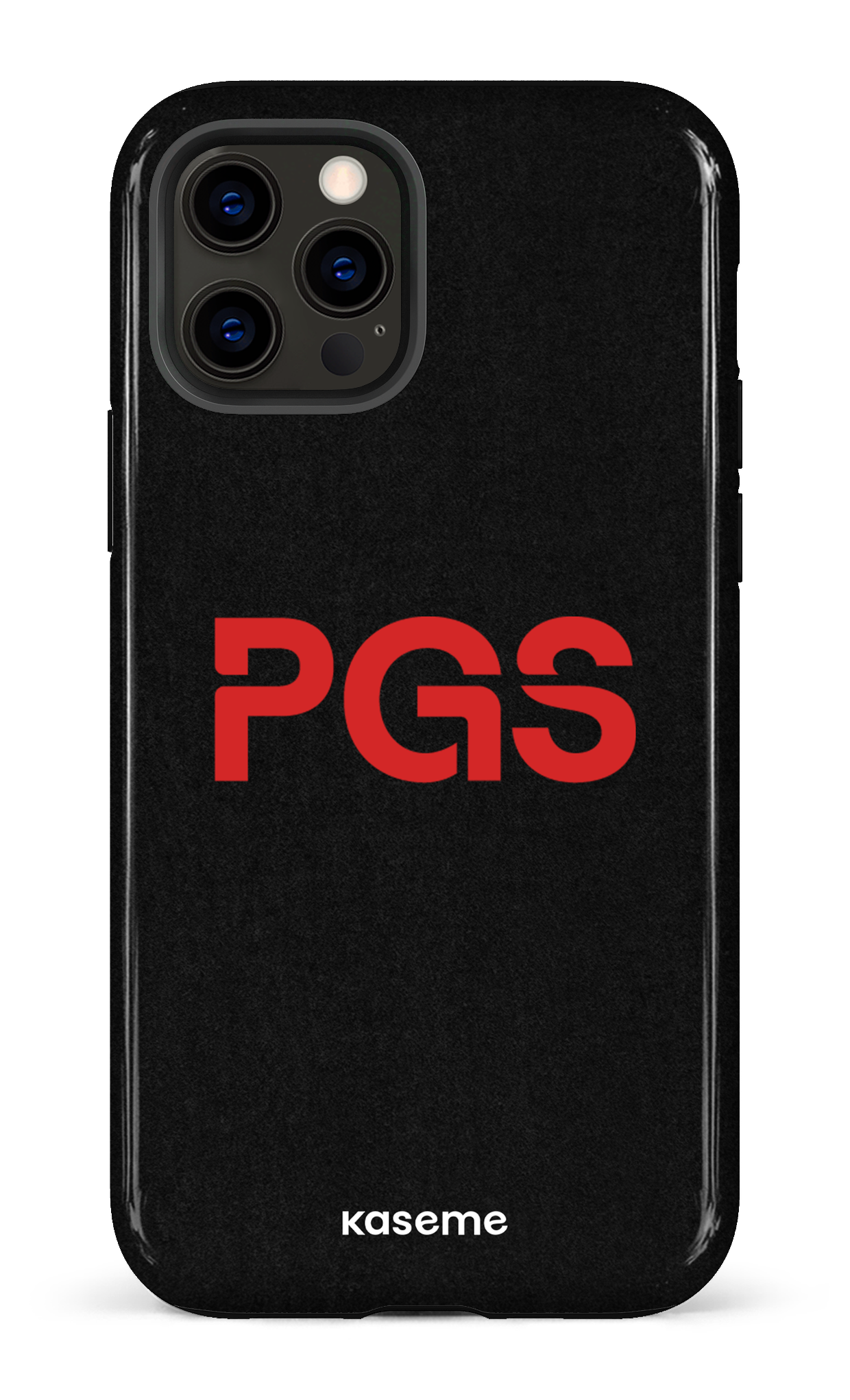 iPhone 12 Pro Tough PGS Noir&Rouge -