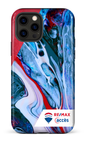 iPhone 12 Pro Tough Peinture marbrée claire -