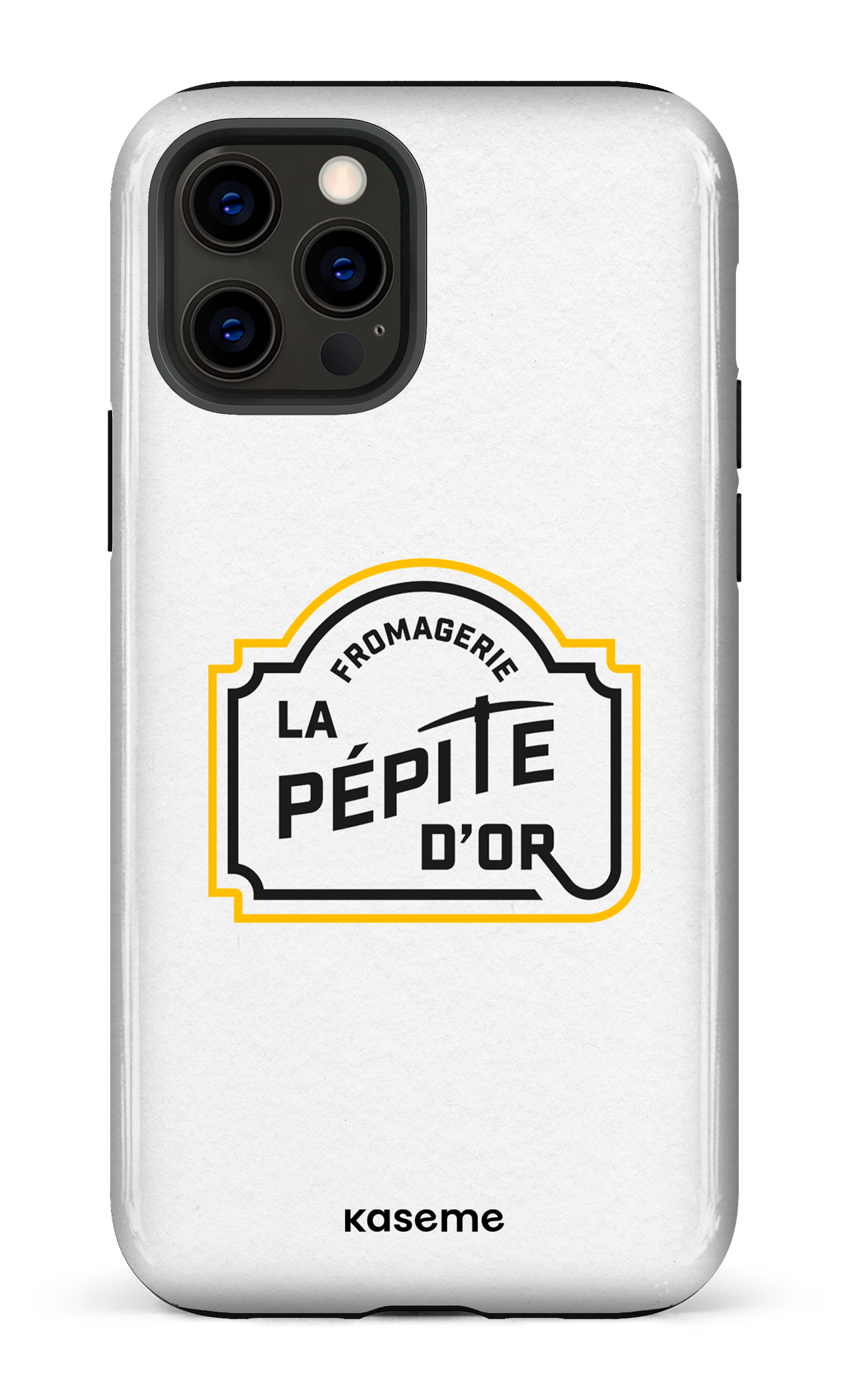 iPhone 12 Pro Tough Pépite Blanc -