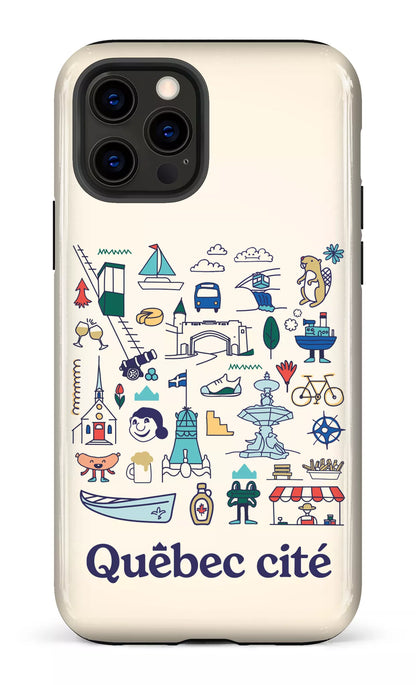 iPhone 12 Pro Tough Québec illustré -