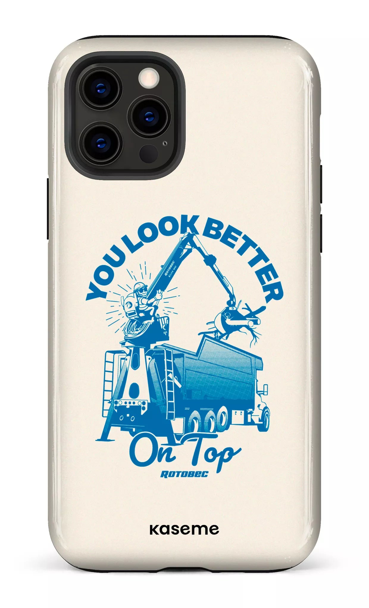 iPhone 12 Pro Tough Rotobec Beige -
