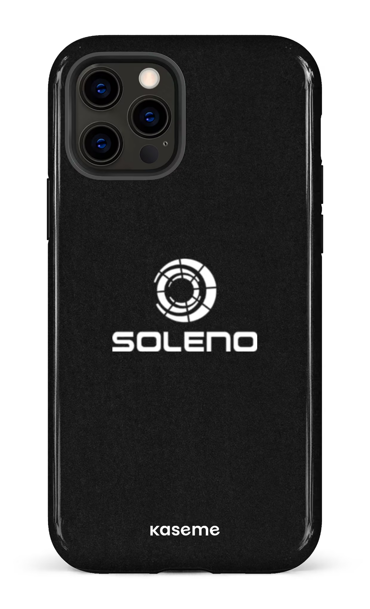 iPhone 12 Pro Tough Soleno Noir -