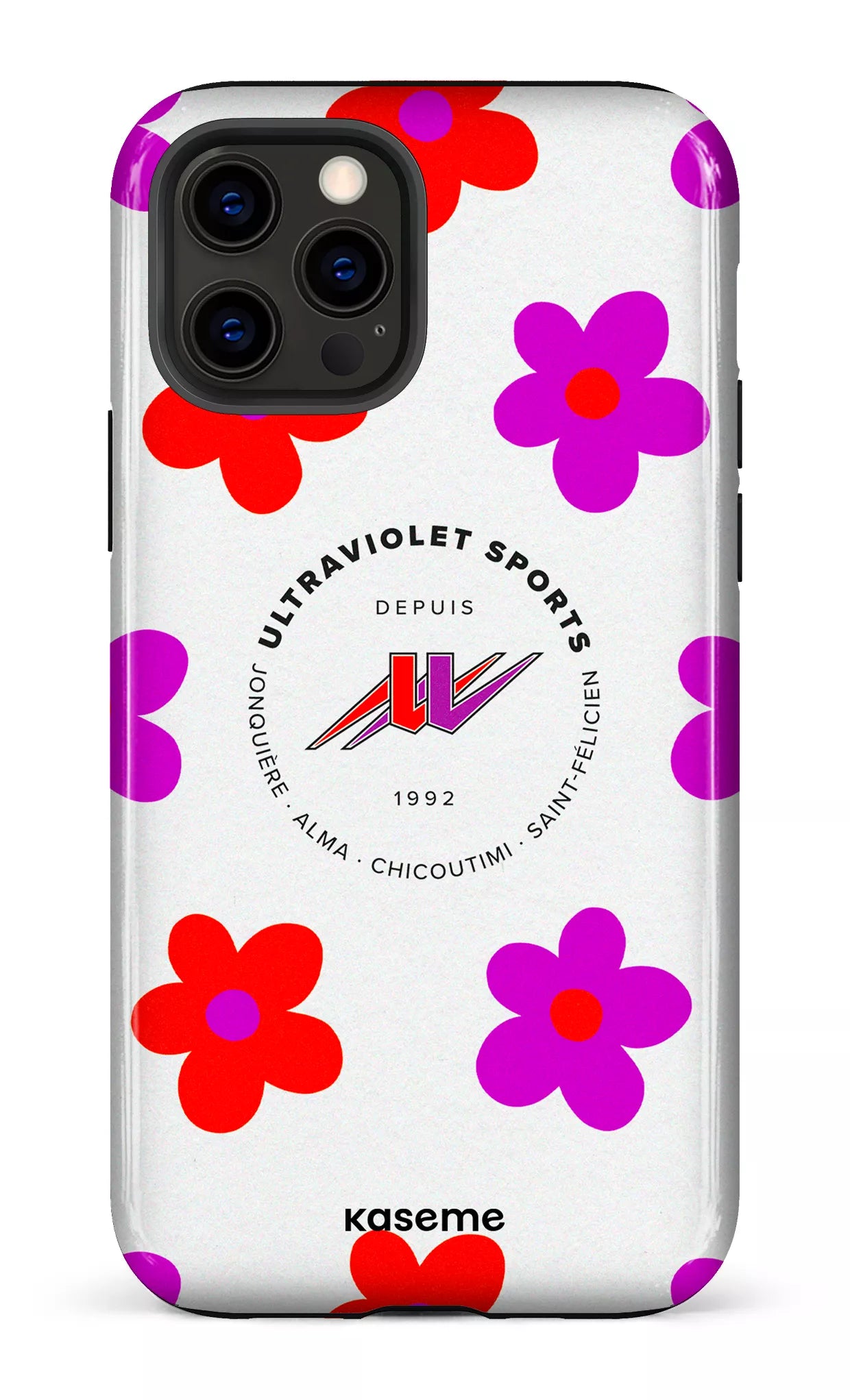 iPhone 12 Pro Tough UltraViolet Fleurs -
