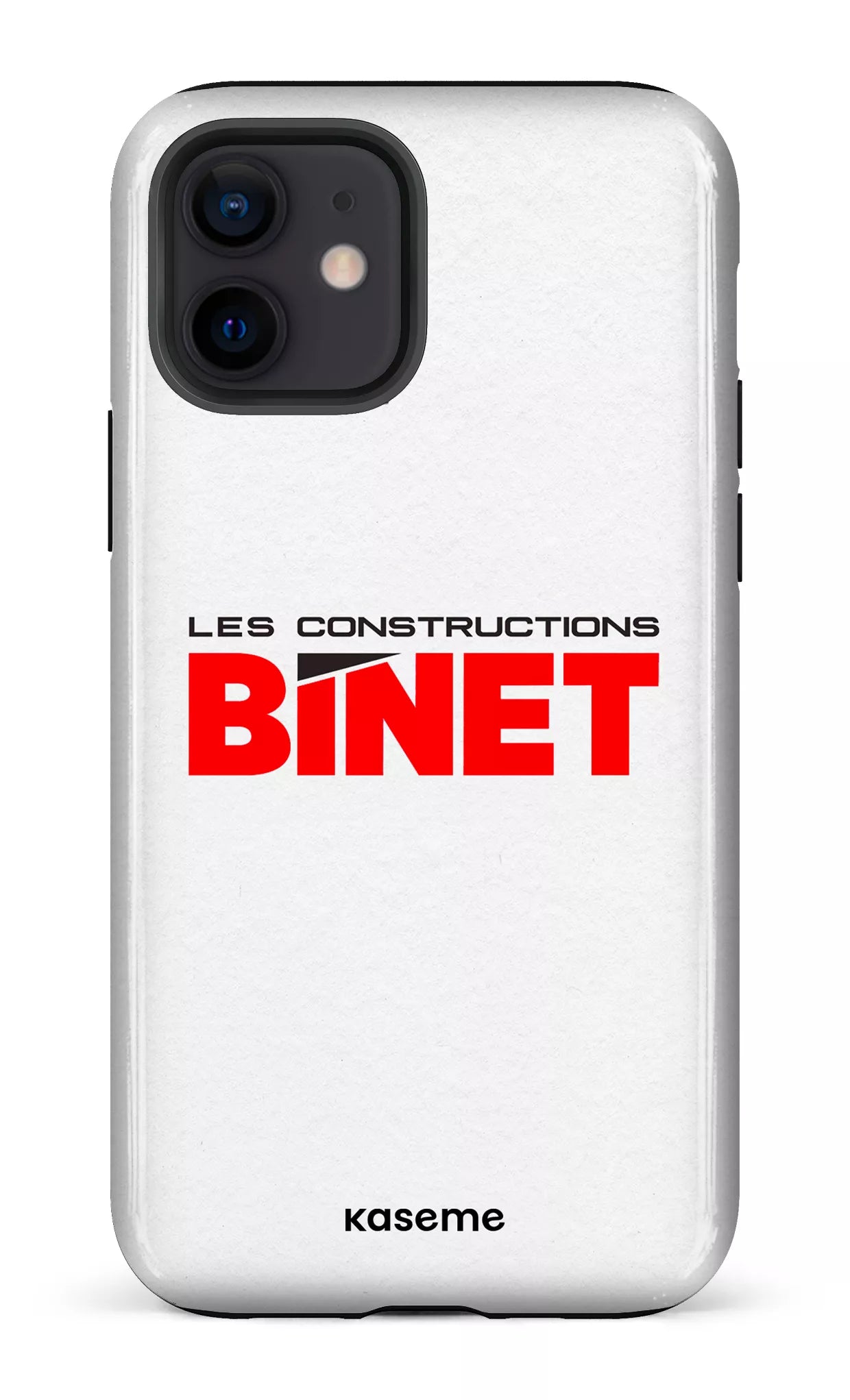 iPhone 12 Tough Constructions Binet Blanc -
