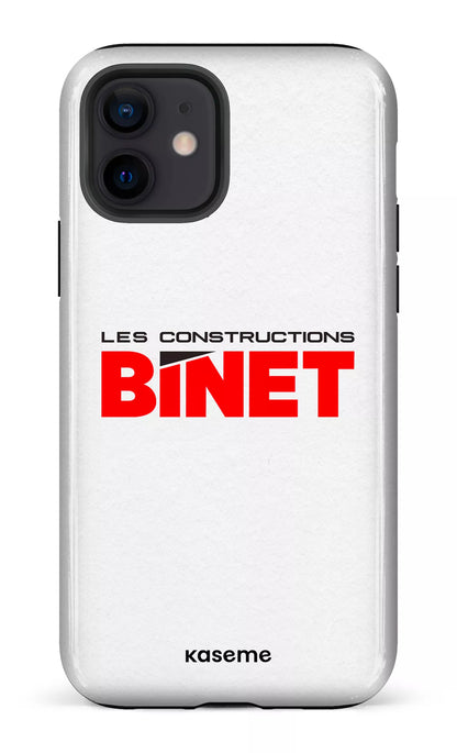 iPhone 12 Tough Constructions Binet Blanc -