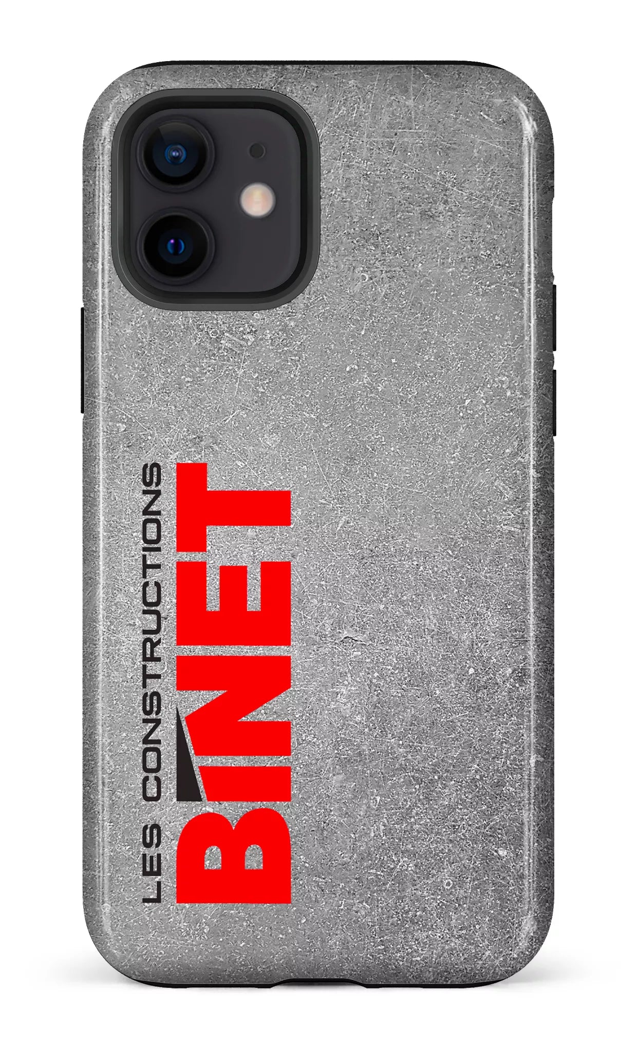iPhone 12 Tough Constructions Binet Gris -