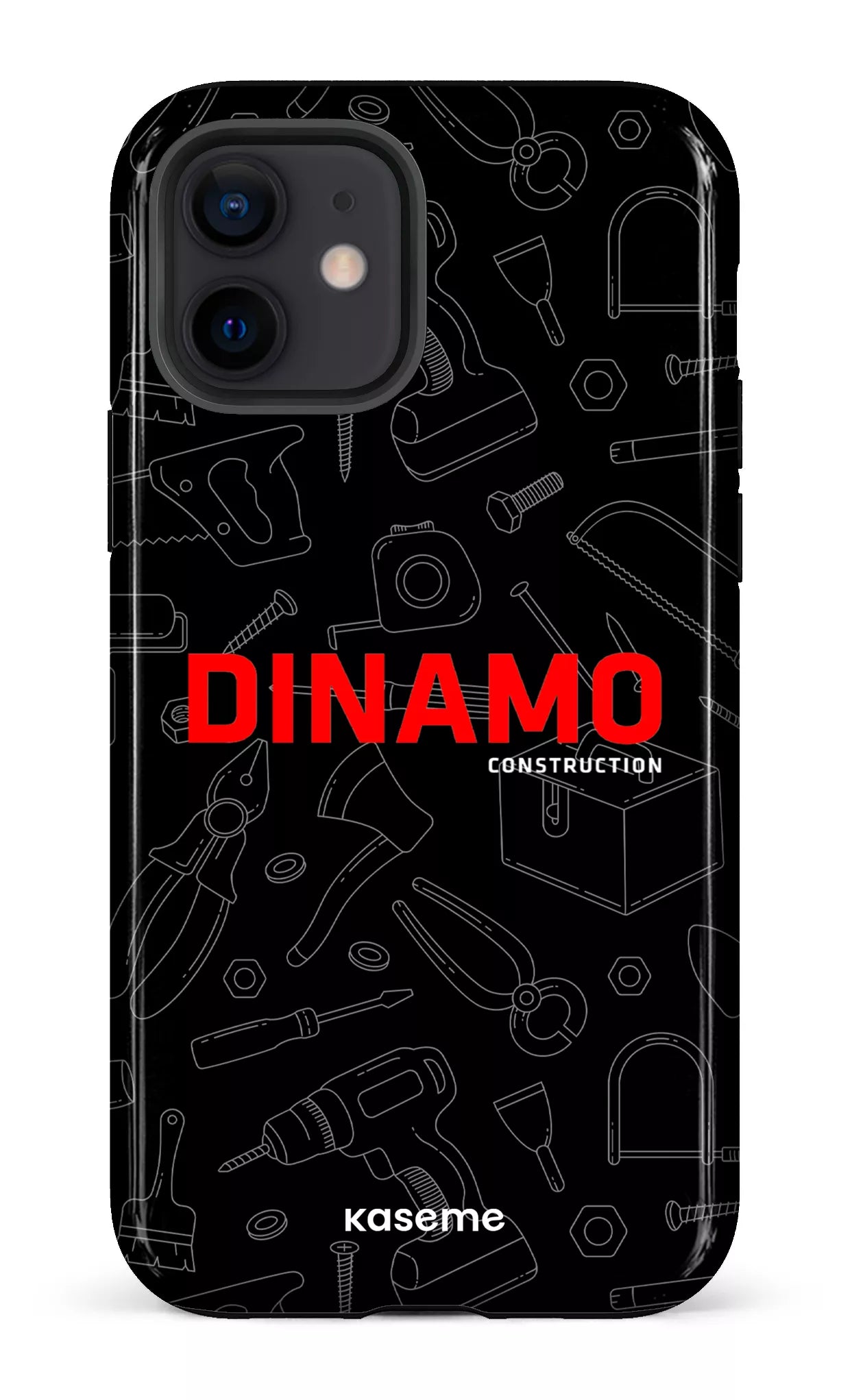 iPhone 12 Tough Dinamo Noir -