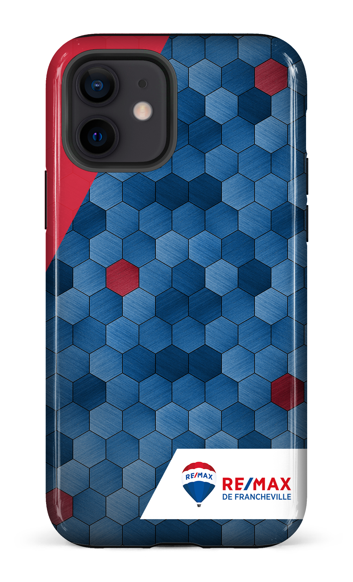 iPhone 12 Tough Exagones texturés de Francheville -