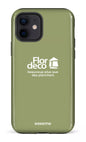 iPhone 12 Tough Flordeco logo Sauge -