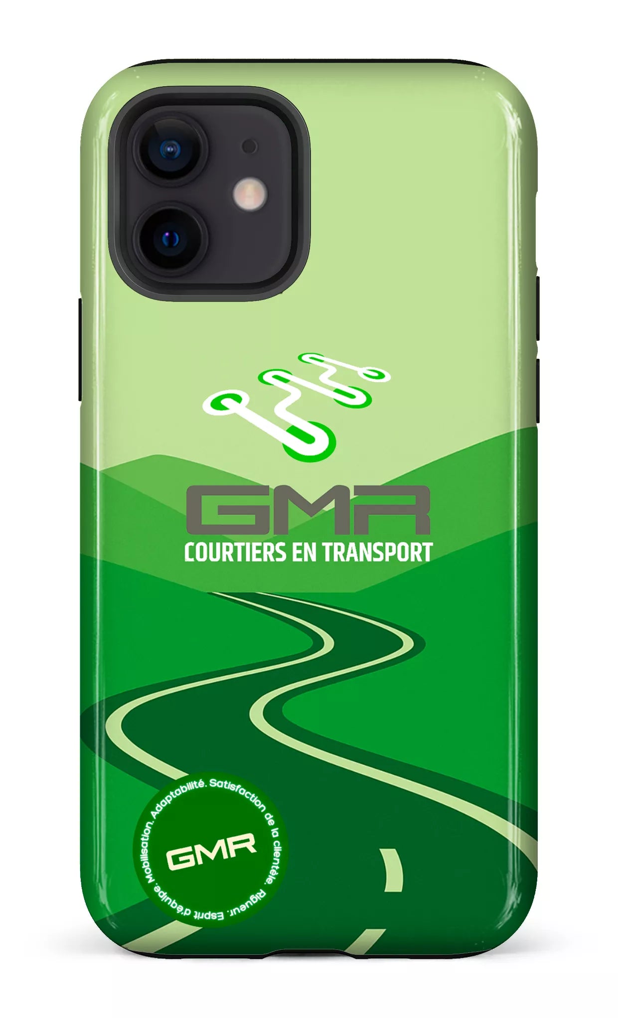 iPhone 12 Tough GMR Route Vert -