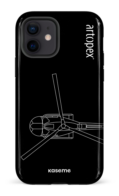 iPhone 12 Tough L'hélico par Artopex -