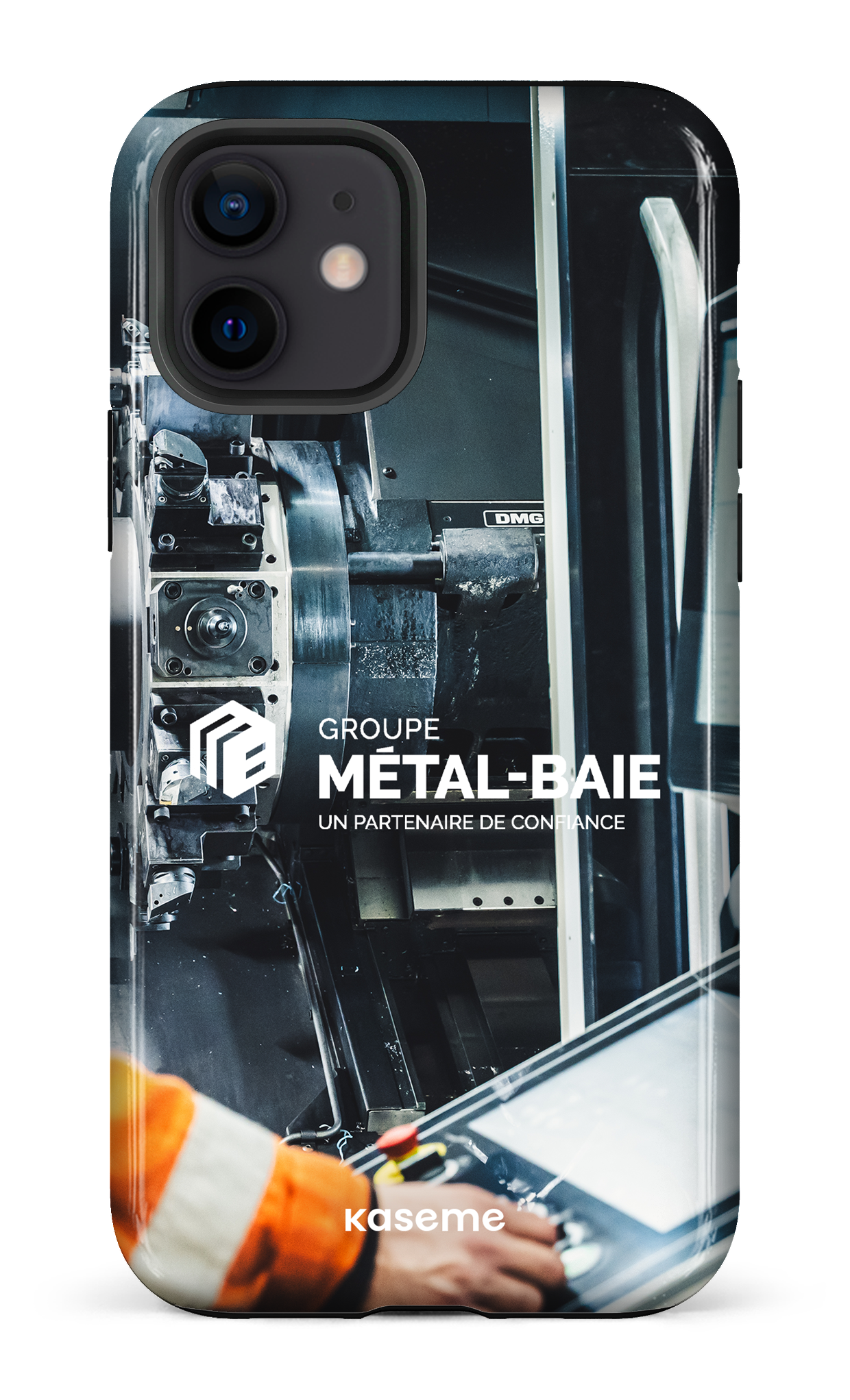 iPhone 12 Tough Le machinage par Métal-Baie -