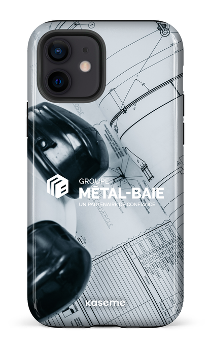 iPhone 12 Tough Le plan par Métal-Baie -