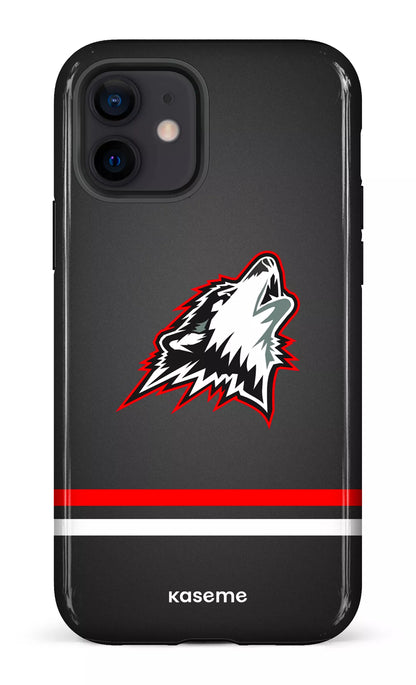 iPhone 12 Tough Les Huskies Gris -