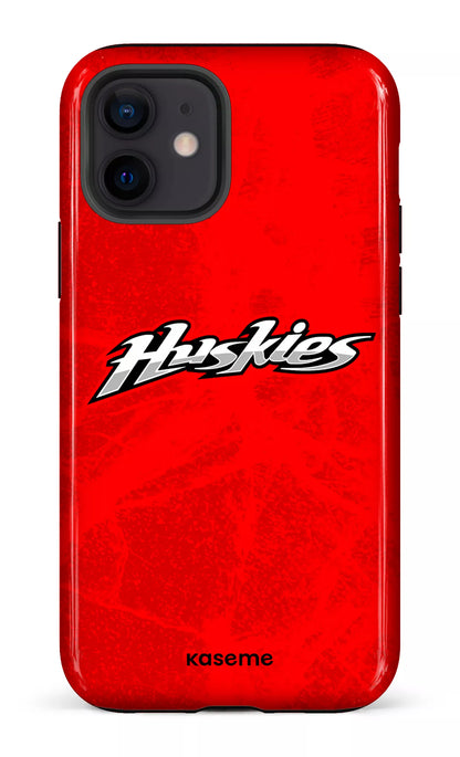 iPhone 12 Tough Les Huskies Rouge -