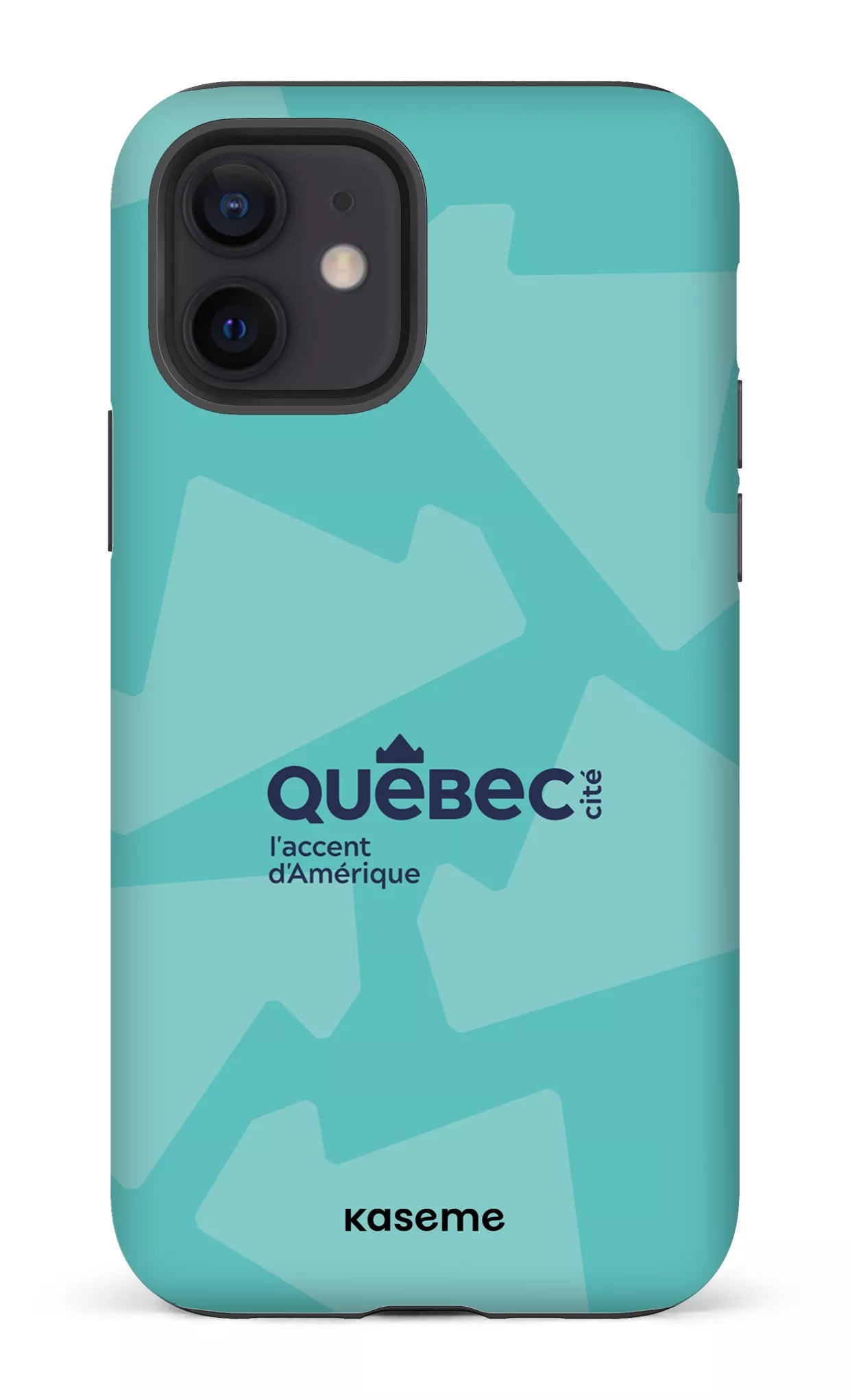iPhone 12 Tough Matte Accent fleuve -