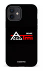 iPhone 12 Tough Matte AlcoTMI Noir -