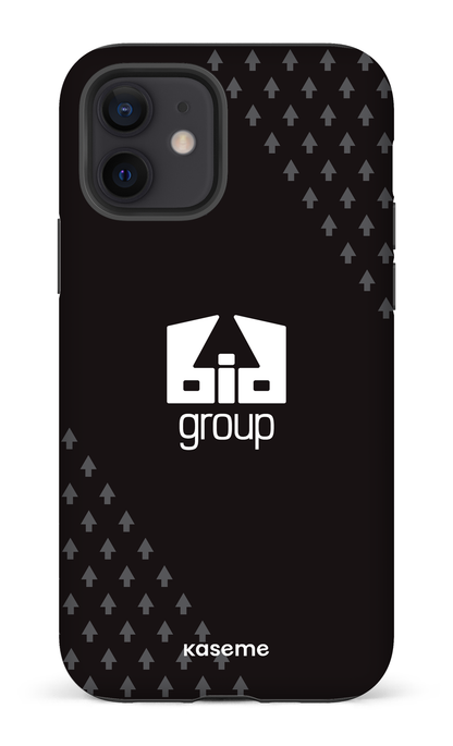 iPhone 12 Tough Matte BID Group Noir -