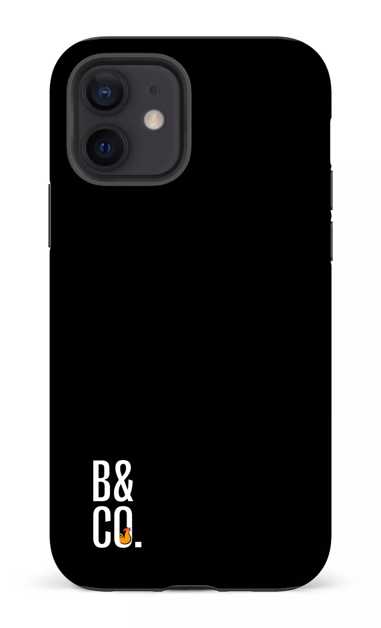 iPhone 12 Tough Matte B&Co Noir -