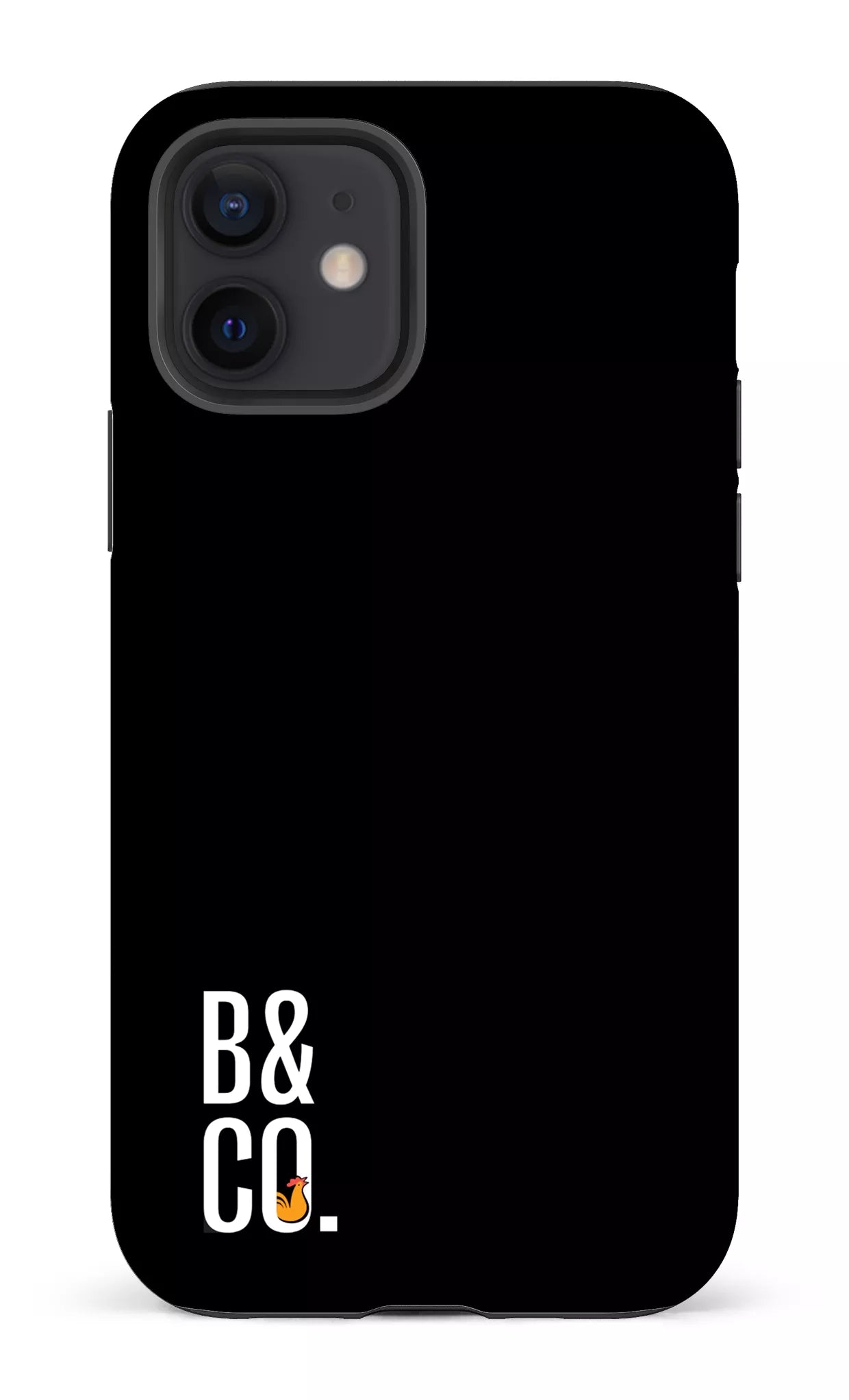 iPhone 12 Tough Matte B&Co Noir -