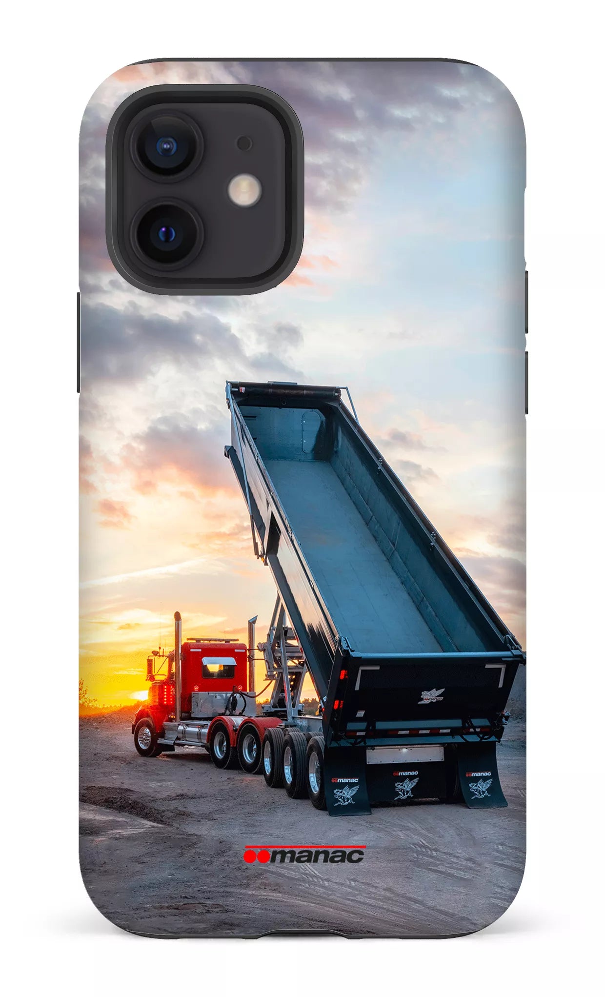 iPhone 12 Tough Matte Benne Hybride Manac -
